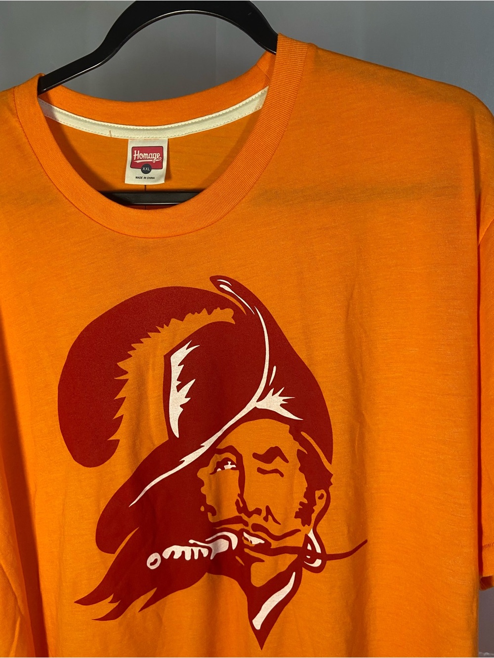 Tampa Bay Buccaneers Orange Short-Sleeve Graphic Tee